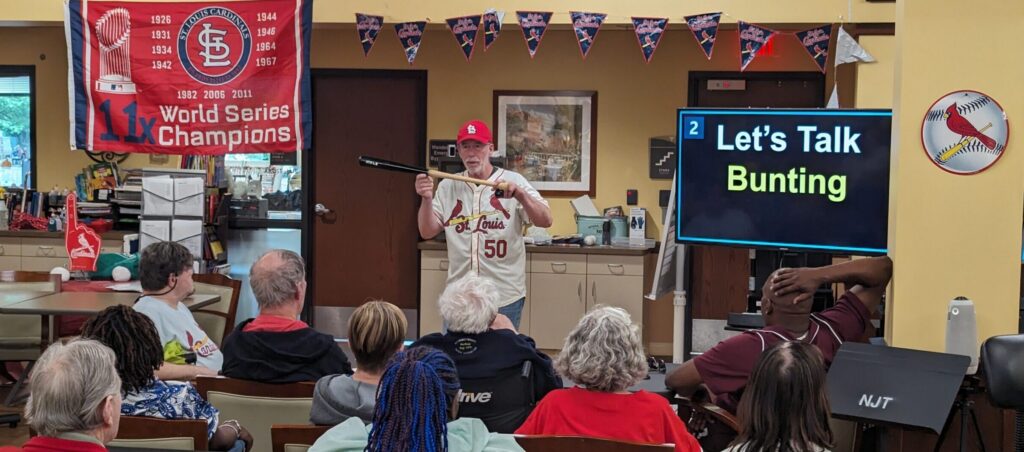 Cardinals Reminiscence League with The J - St. Louis and the Alzheimer's Association