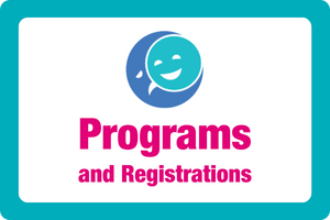 Programs and Registrations (button)