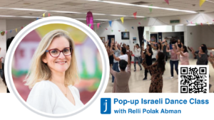 Pop-up Israeli Dance Class on April 21, at 10 a.m.