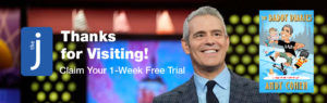 Andy Cohen 1 week trial pass