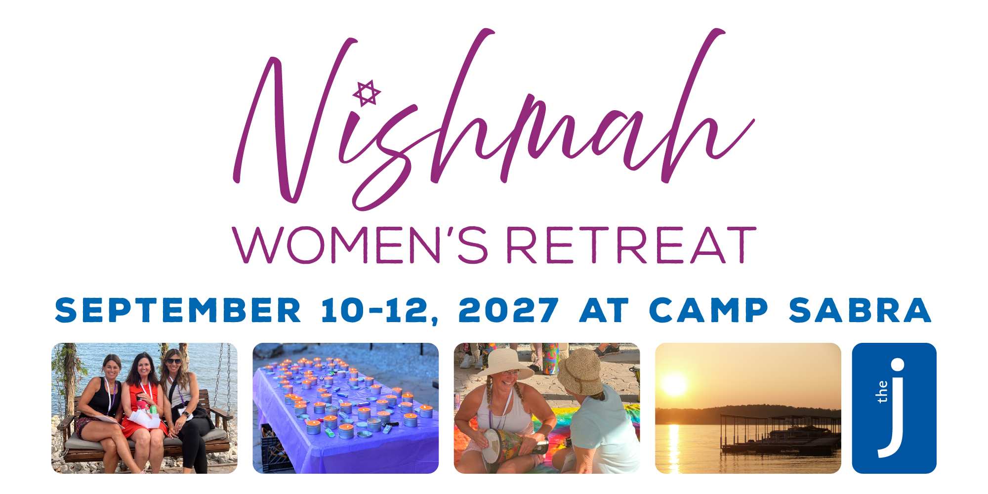 Nishmah Women's Retreat, Sept. 10-12, 2027, at Camp Sabra