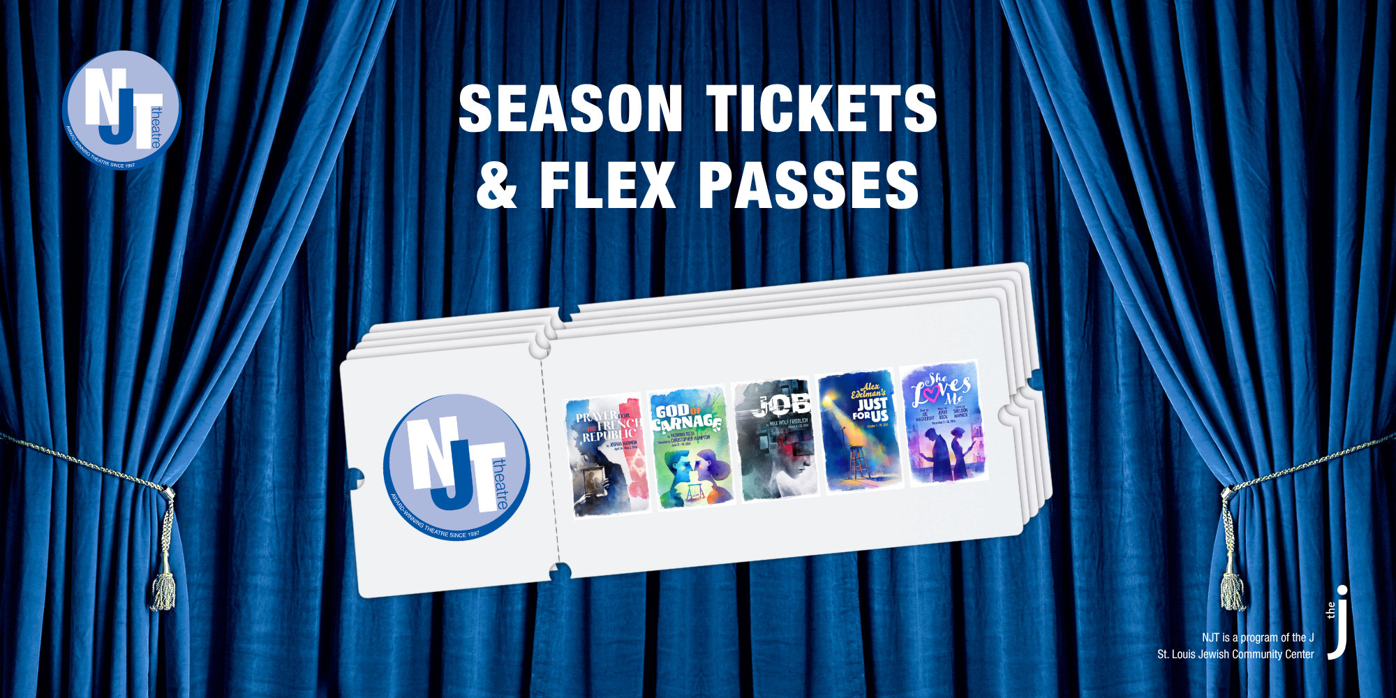 NJT 2026 Season lineup season passes & flex tickets