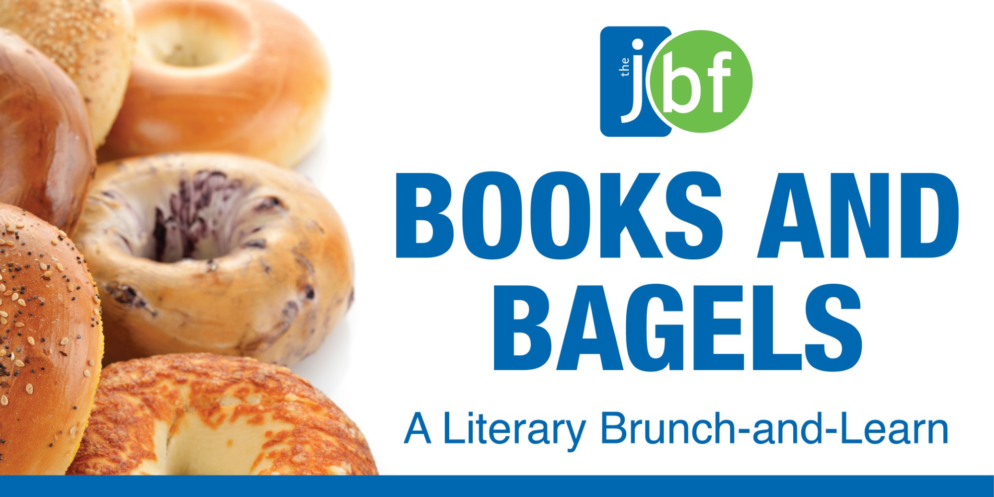 JBF Books and Bagels, a Literary Brunch-and-Learn