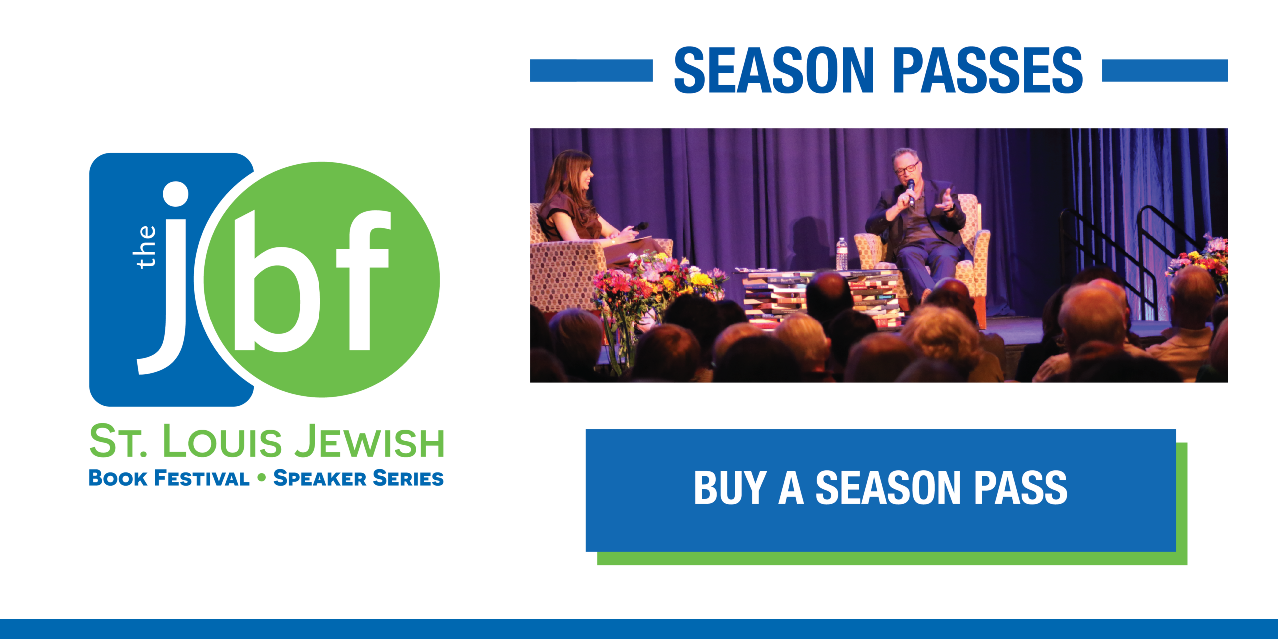 Jewish Book Festival Passes - Buy a Season Pass!