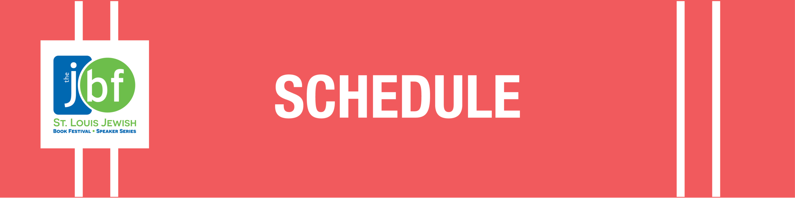 St. Louis Jewish Book Festival Schedule