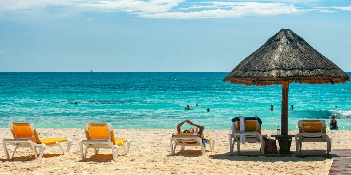 Beach in the Caribbean