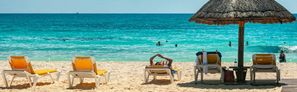 Beach in the Caribbean